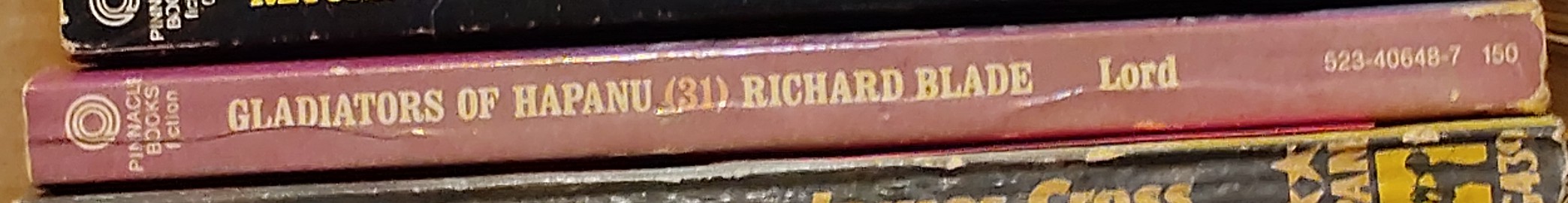 Jeffrey Lord  BLADE 31: GLADIATORS OF HAPANU spine of book image