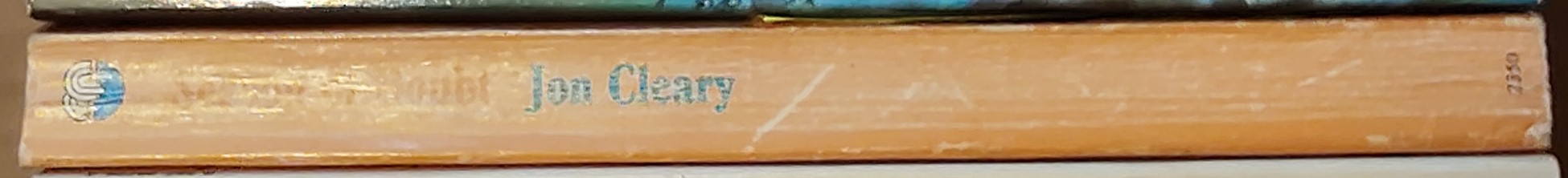 Jon Cleary  SEASON OF DOUBT spine of book image