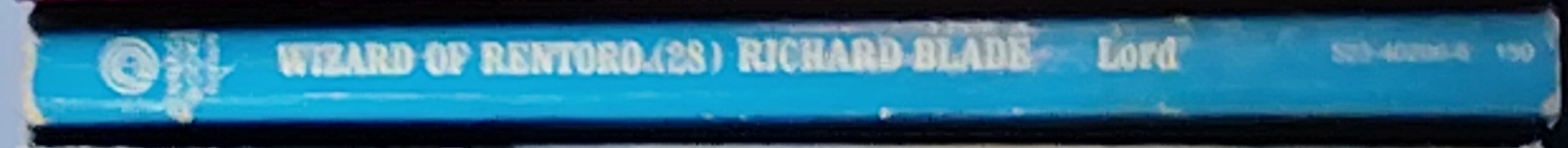 Jeffrey Lord  BLADE 28: WIZARD OF RENTORO spine of book image