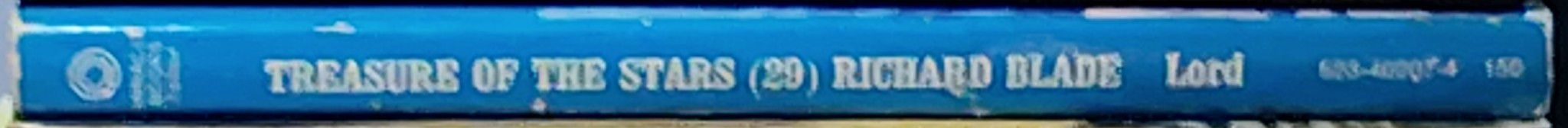 Jeffrey Lord  BLADE 29: TREASURE OF THE STARS spine of book image