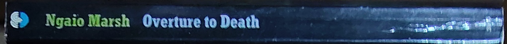 Ngaio Marsh  OVERTURE TO DEATH spine of book image