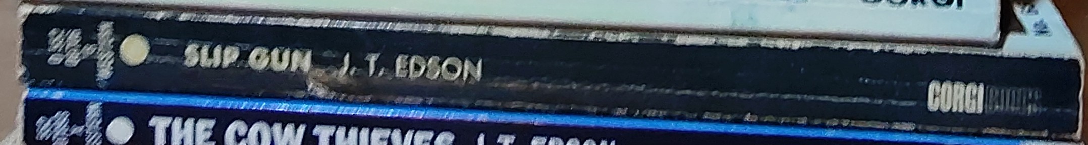J.T. Edson  SLIP GUN spine of book image