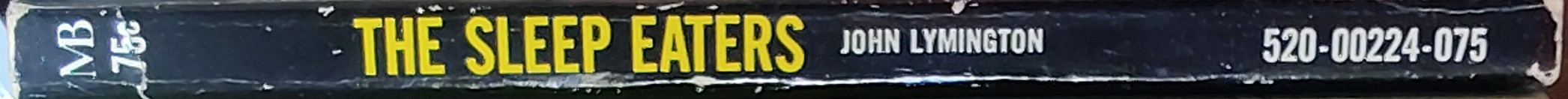 John Lymington  THE SLEEP EATERS spine of book image