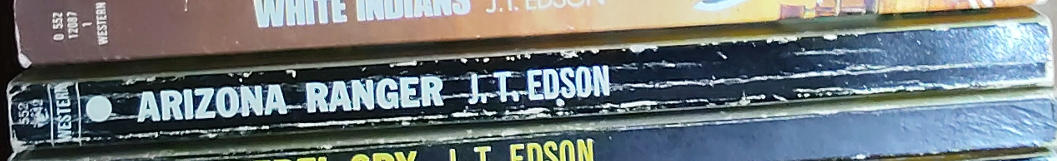 J.T. Edson  ARIZONA RANGER spine of book image