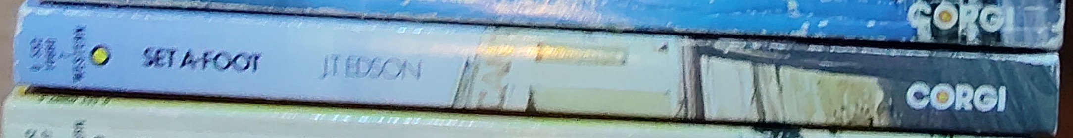 J.T. Edson  SET A-FOOT spine of book image