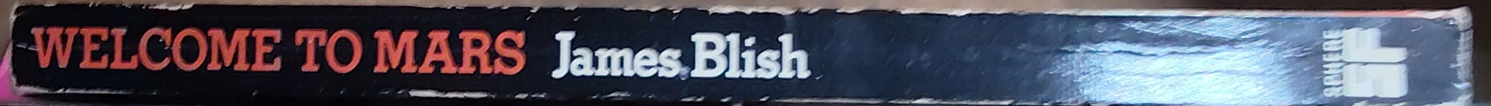 James Blish  WELCOME TO MARS spine of book image