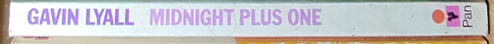 Gavin Lyall  MIDNIGHT PLUS ONE spine of book image