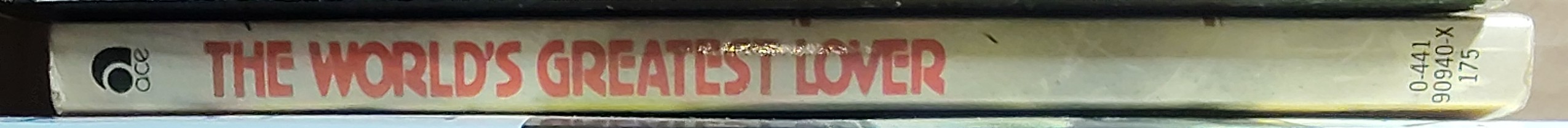 Chris Greenbury  THE WORLD'S GREATEST LOVER (Gene Wilder) spine of book image