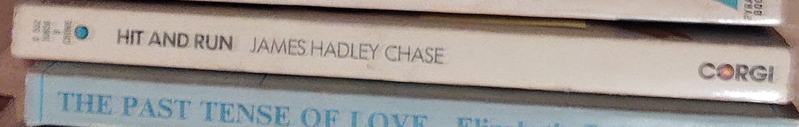 James Hadley Chase  HIT AND RUN spine of book image