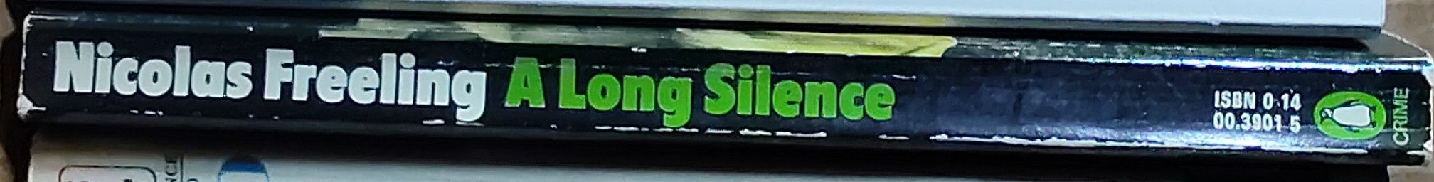 Nicolas Freeling  A LONG SILENCE spine of book image