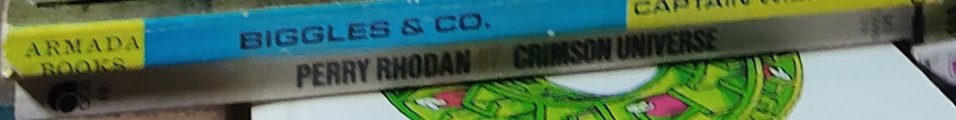 K.H. Scheer  #67 CRIMSON UNIVERSE spine of book image