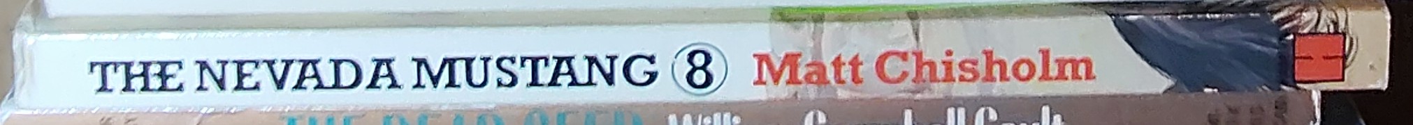 Matt Chisholm  BLADE 8: THE NEVADA MUSTANG spine of book image