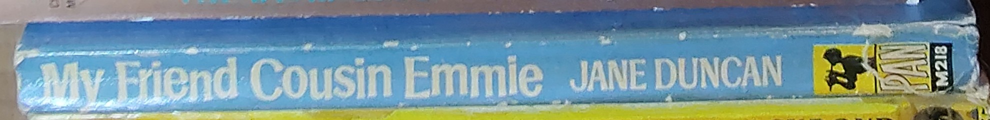 Jane Duncan  MY FRIEND COUSIN EMMIE spine of book image
