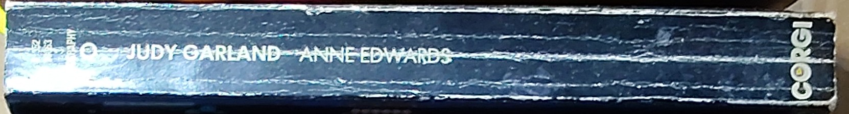 Anne Edwards  JUDY GARLAND spine of book image