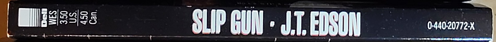 J.T. Edson  SLIP GUN spine of book image