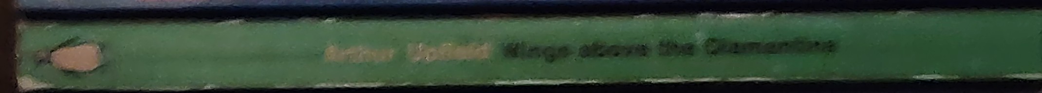 Arthur Upfield  WINGS ABOVE THE DIAMANTINA spine of book image