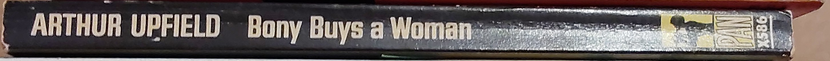 Arthur Upfield  BONY BUYS A WOMAN spine of book image