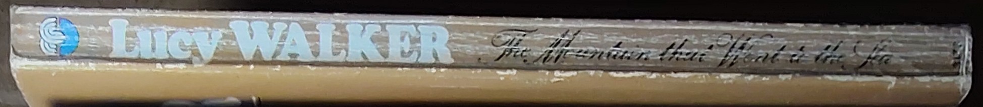 Lucy Walker  THE MOUNTAIN THAT WENT TO THE SEA spine of book image