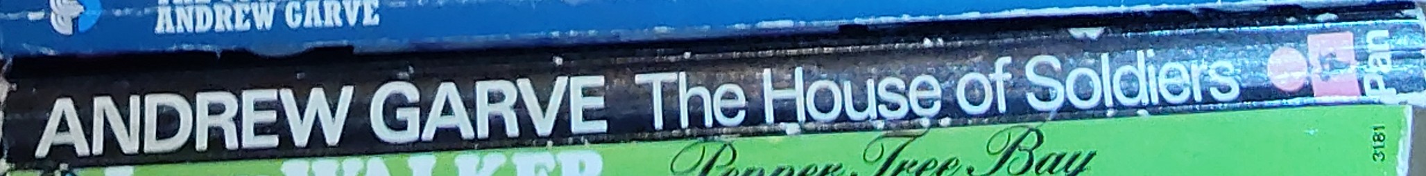 Andrew Garve  HOUSE OF SOLDIERS spine of book image