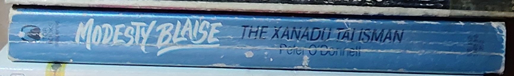 Peter O'Donnell  THE XANADU TALISMAN spine of book image