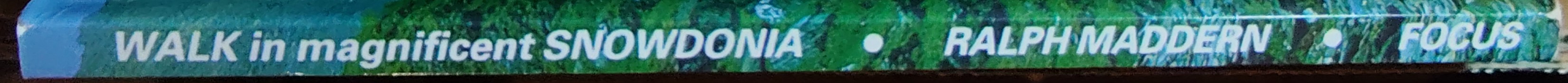 \ WALK IN MAGNIFICENT SNOWDONIA spine of book image