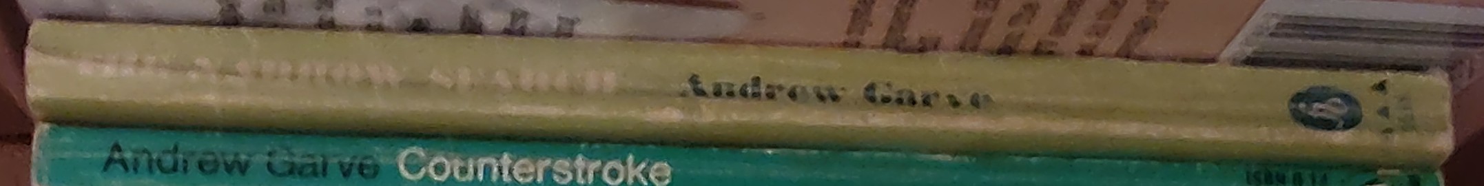 Andrew Garve  THE NARROW SEARCH spine of book image