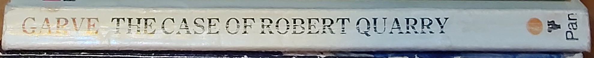 Andrew Garve  THE CASE OF ROBERT QUARRY spine of book image