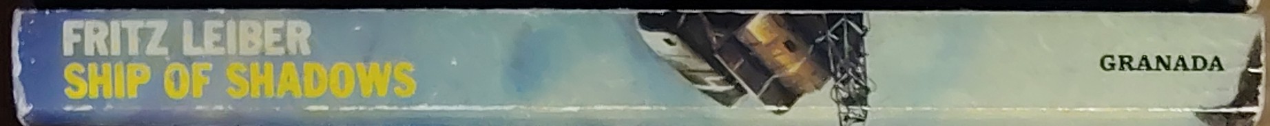 Fritz Leiber  SHIP OF SHADOWS spine of book image