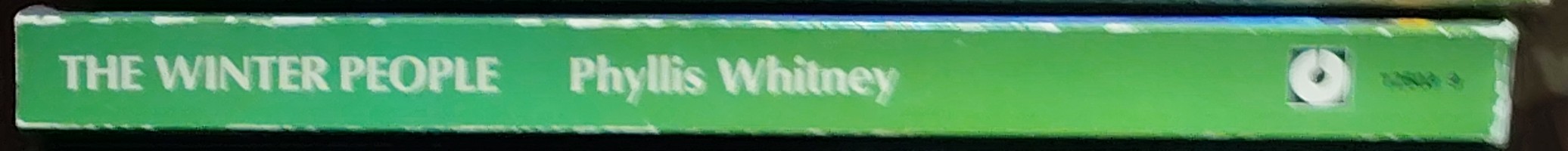 Phyllis Whitney  THE WINTER PEOPLE spine of book image