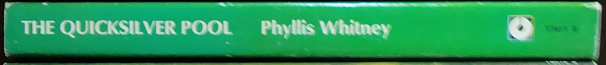 Phyllis Whitney  THE QUICKSILVER POOL spine of book image