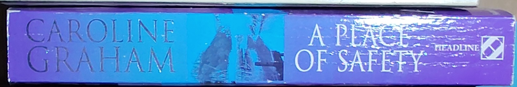 Caroline Graham  A PLACE OF SAFETY spine of book image