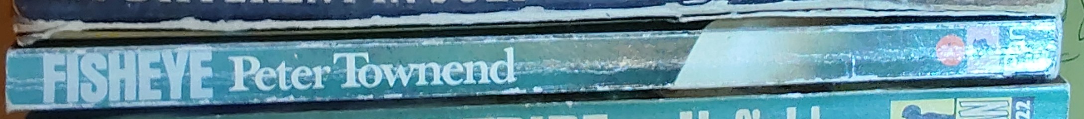 Peter Townend  FISHEYE spine of book image