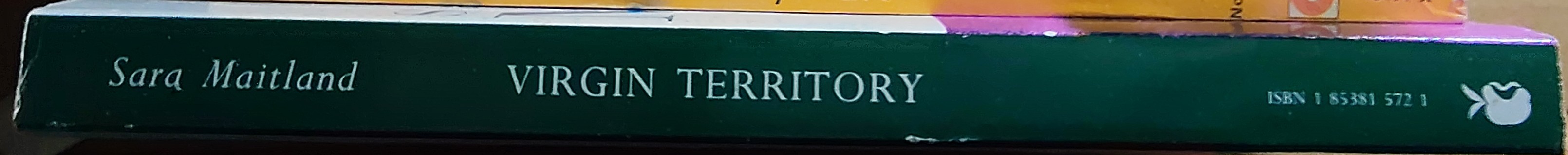 Sara Maitland  VIRGIN TERRITORY spine of book image