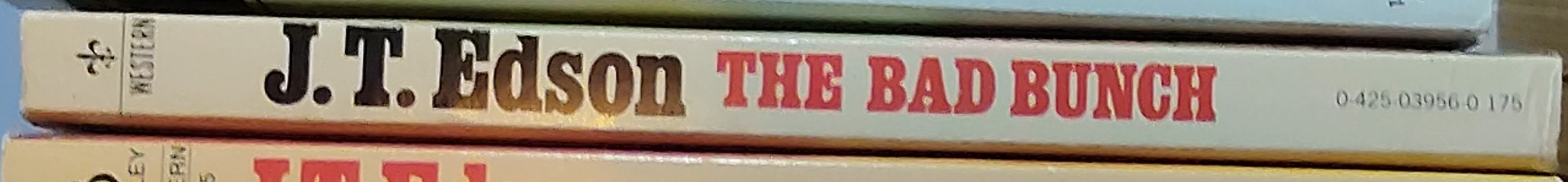J.T. Edson  THE BAD BUNCH spine of book image