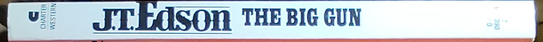 J.T. Edson  THE BIG GUN spine of book image