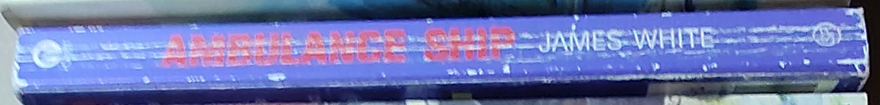 James White  AMBULANCE SHIP spine of book image