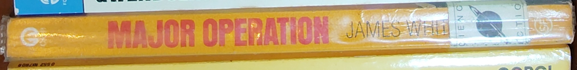 James White  MAJOR OPERATION spine of book image