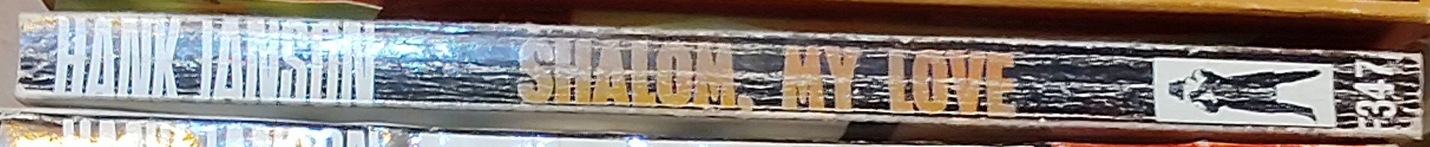 Hank Janson  SHALOM, MY LOVE spine of book image