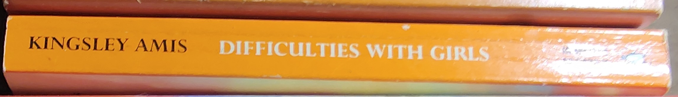 Kingsley Amis  DIFFICULTIES WITH GIRLS spine of book image