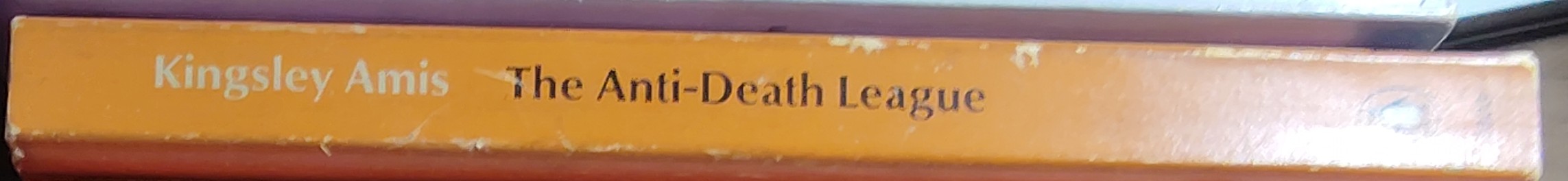 Kingsley Amis  THE ANTI-DEATH LEAGUE spine of book image