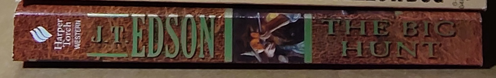 J.T. Edson  THE BIG HUNT spine of book image