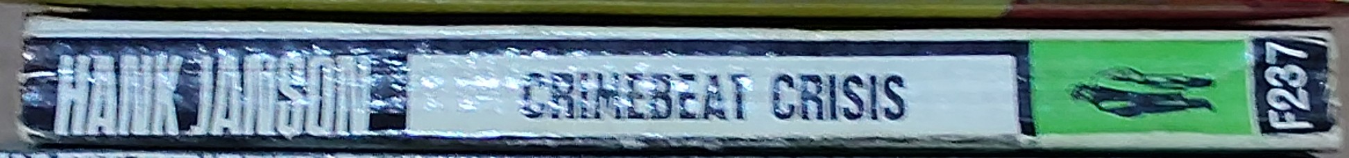 Hank Janson  CRIMEBEAT CRISIS spine of book image