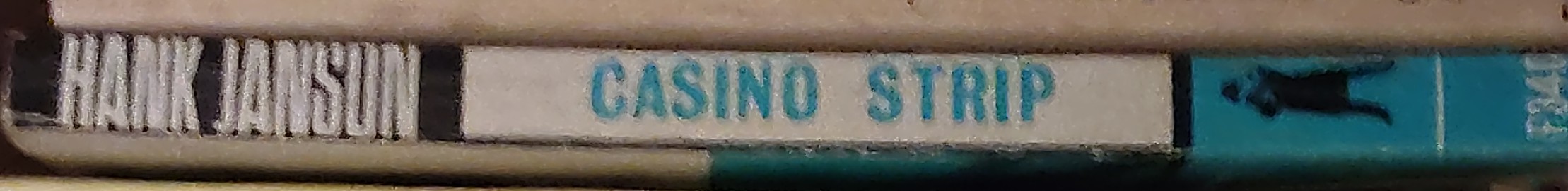 Hank Janson  CASINO STRIP spine of book image