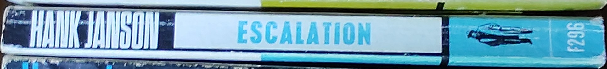 Hank Janson  ESCALATION spine of book image