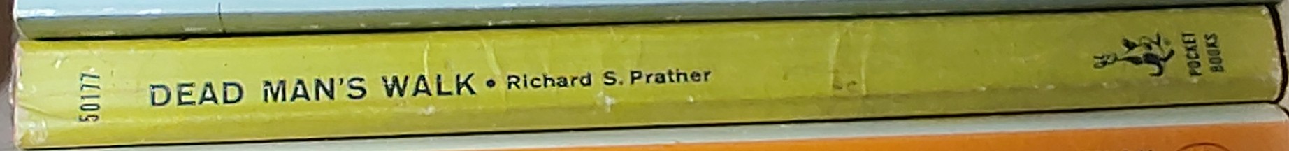Richard S. Prather  DEAD MAN'S WALK spine of book image