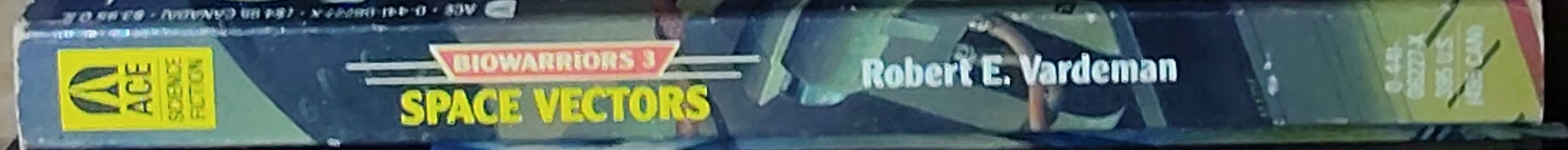 Robert E. Vardeman  SPACE VECTORS spine of book image