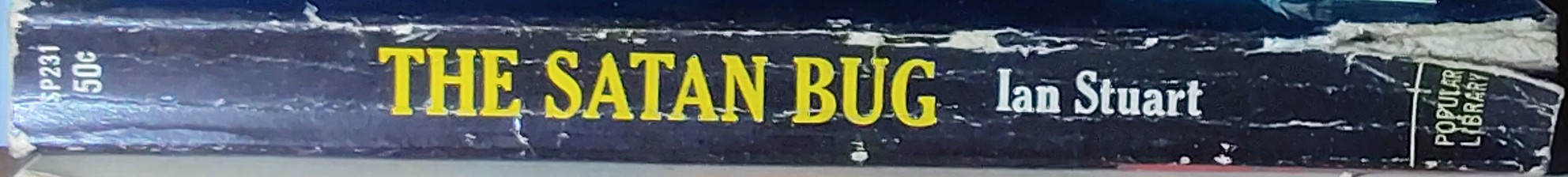 Ian Stuart  THE SATAN BUG spine of book image
