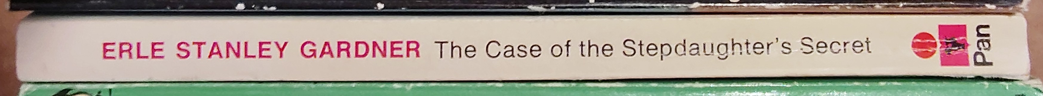 Erle Stanley Gardner  THE CASE OF THE STEPDAUGHTER'S SECRET spine of book image