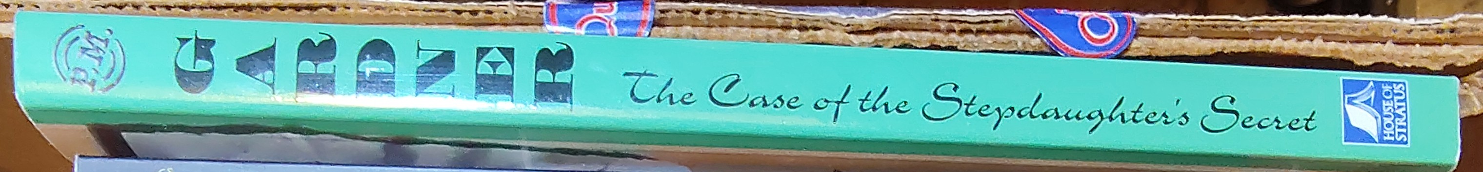 Erle Stanley Gardner  THE CASE OF THE STEPDAUGHTER'S SECRET spine of book image