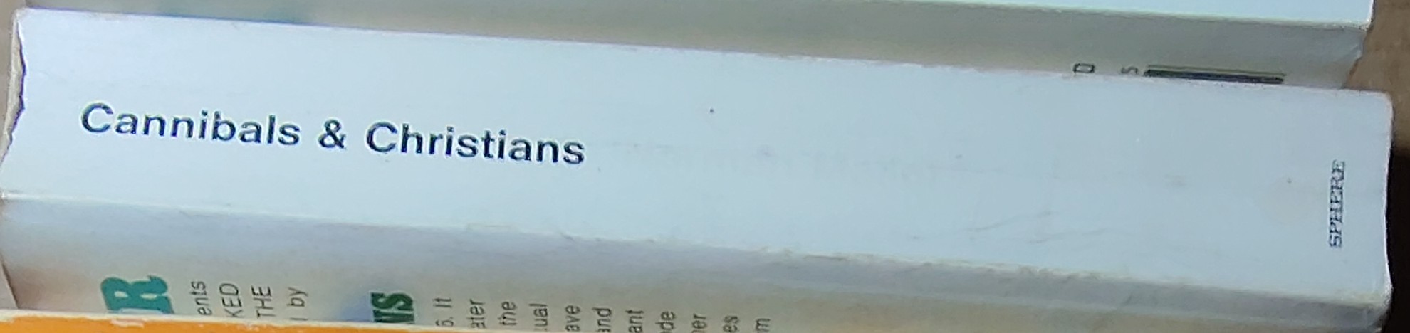 Norman Mailer  CANNIBALS AND CHRISTIANS (non-fiction) spine of book image